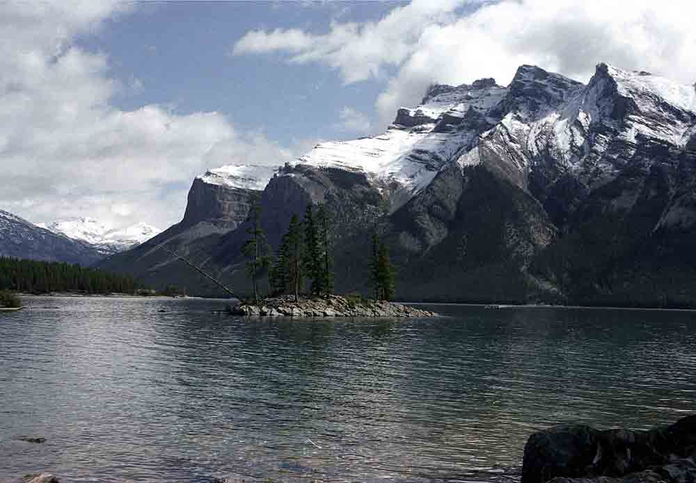 57 - Canada - parque nacional de Banff, lago Minennwanka